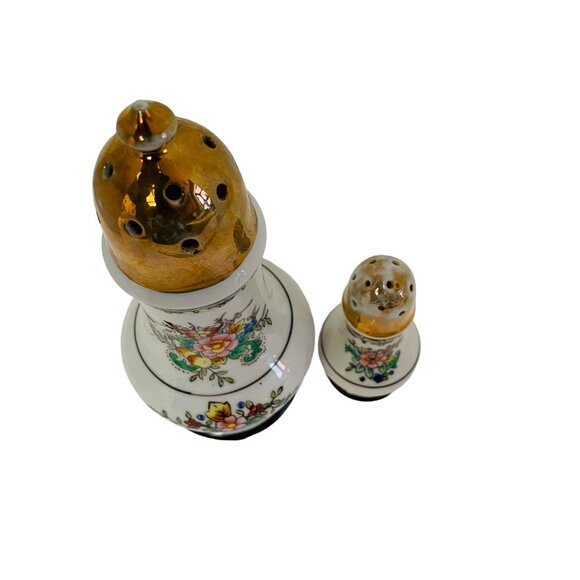 VTG Noritake Handpainted Sugar Shaker Made in Japan Gold Top Serveware Pottery.G - Picture 10 of 10